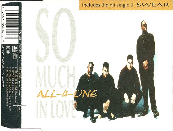 All-4-One – So Much In Love (1994, CD) - Discogs