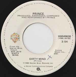 Prince - Dirty Mind album cover