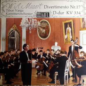 Wolfgang Amadeus Mozart - Divertimento Nr. 17 D-Dur KV 334 album cover