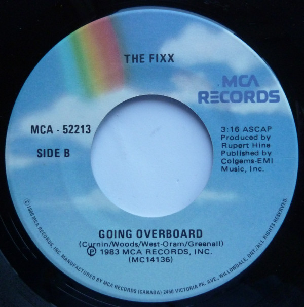 Album herunterladen The Fixx - Saved By Zero Going Overboard