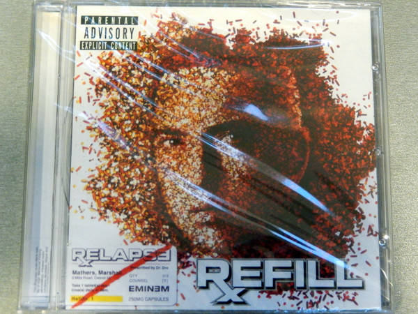 relapse refill album cover