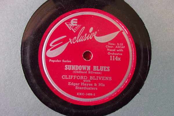 ladda ner album Clifford Blivens With Edgar Hayes & His Stardusters - Hobo Boogie Sundown Blues
