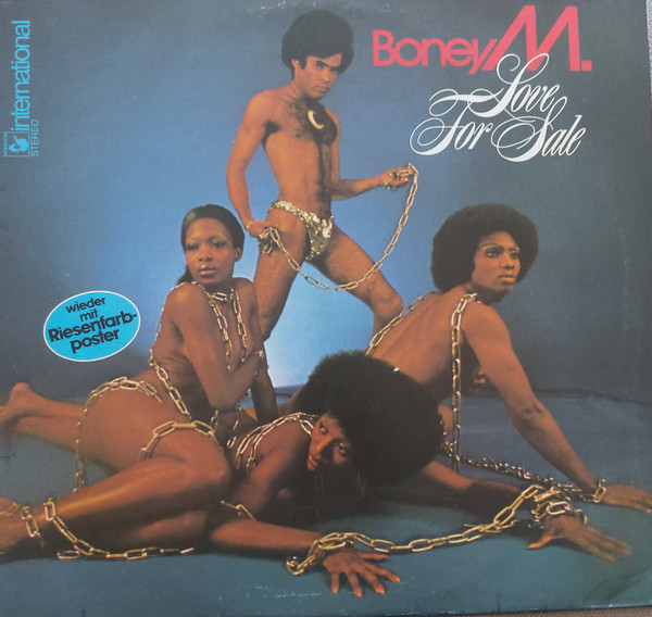 Обложка конверта виниловой пластинки Boney M. - Love For Sale