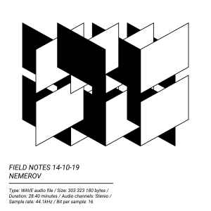 Nemerov - Field Notes 14​-​10​-​19 album cover