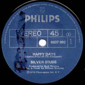 Silver Studs - Happy Days album cover