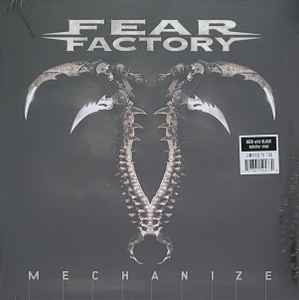 Fear Factory – Re-Industrialized (2023, Clear W/ Black Splatter