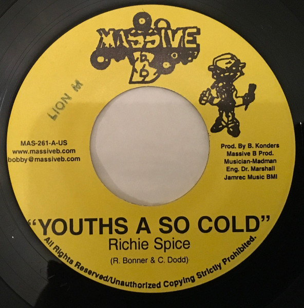 Richie Spice – Youths A So Cold (2006, Vinyl) - Discogs