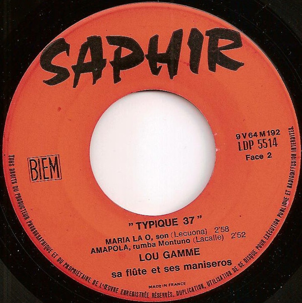 télécharger l'album Lou Gamme - Typique 37