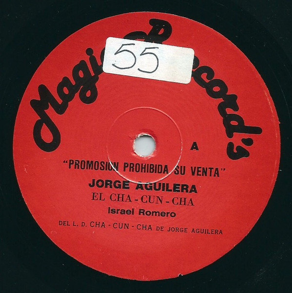 Jorge Aguilera Diveana El Cha Cun Cha Un Poquito Vinyl