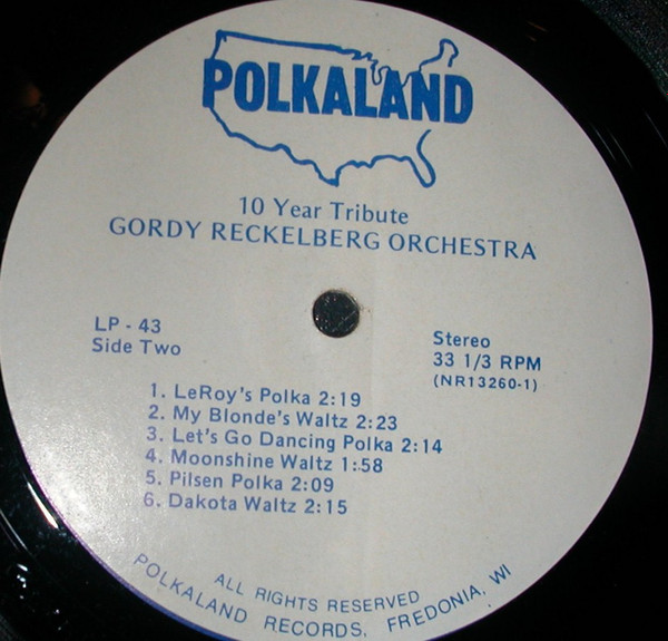 lataa albumi The Gordy Reckelberg Orchestra - 10 Year Tribute 1972 1982 From The Gordy Reckelberg Orchestra To Old Time music