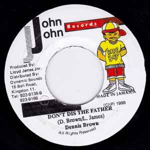 Dennis Brown - Don't Dis The Father album cover