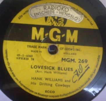 descargar álbum Hank Williams And His Drifting Cowboys - Lovesick Blues Wedding Bells