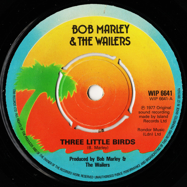 Bob Marley & The Wailers – Three Little Birds (1980, Push Out ...