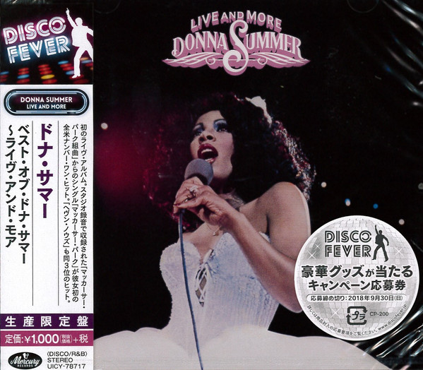 Donna Summer – Live And More (2018, CD) - Discogs