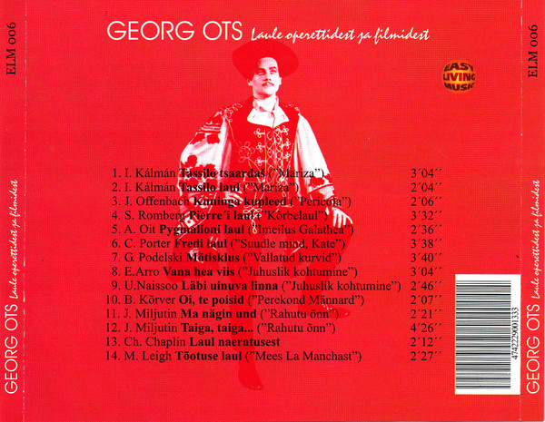 Album herunterladen Georg Ots - Laule Operettidest Ja Filmidest