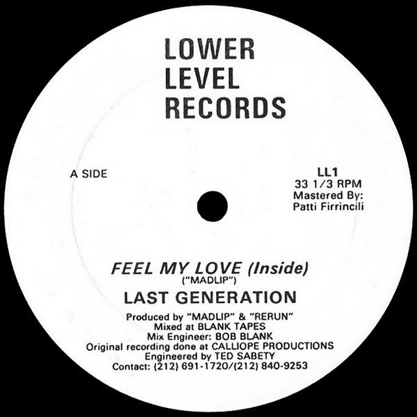 cilia Aggressiv bluse Last Generation – Feel My Love (Vinyl) - Discogs