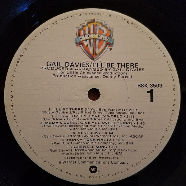 lataa albumi Gail Davies - Ill Be There