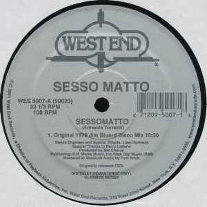 Sesso Matto - Sessomatto album cover