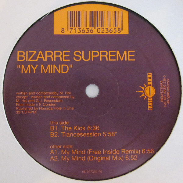 baixar álbum Bizarre Supreme - My Mind