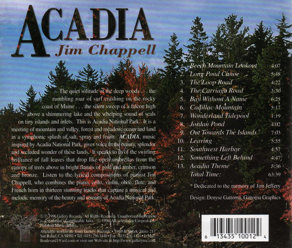 lataa albumi Jim Chappell - Acadia