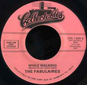 The Fabulaires - While Walking / No No album cover