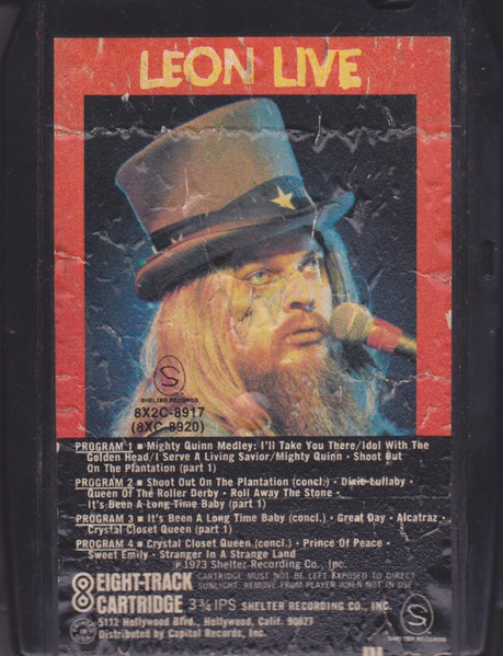 Leon Russell – Leon Live (1990, CD) - Discogs