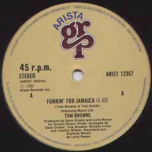 Funkin' For Jamaica - Tom Browne