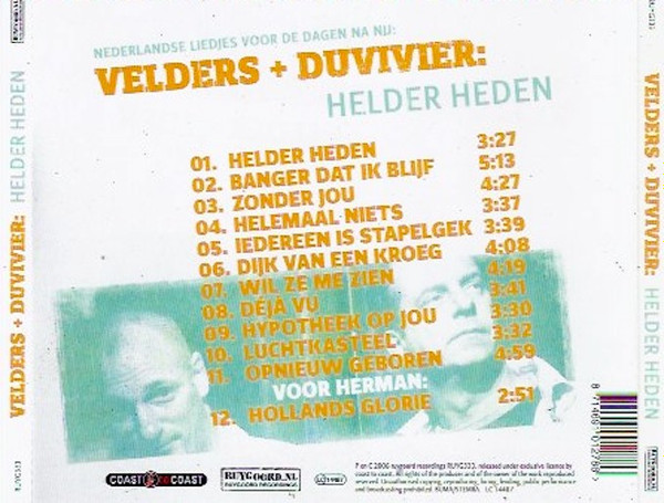 Album herunterladen Velders + Duvivier - Helder heden