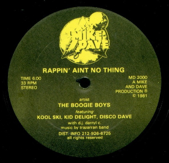 The Boogie Boys - Rappin' Aint No Thing | Releases | Discogs