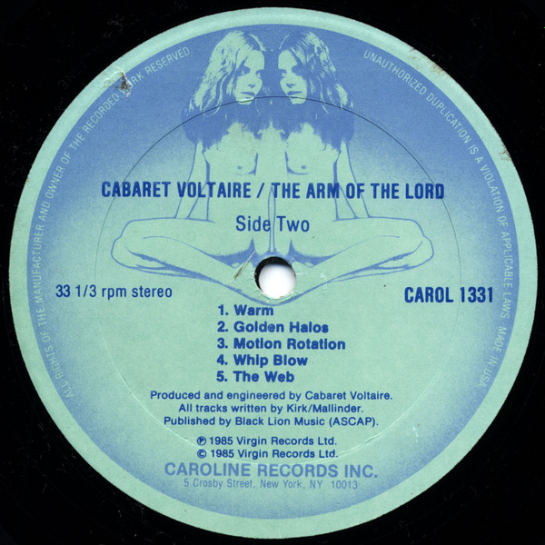 baixar álbum Cabaret Voltaire - The Arm Of The Lord