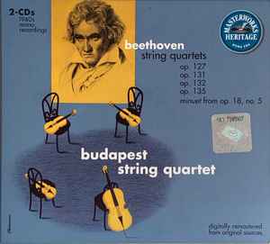 Ludwig van Beethoven, Budapest String Quartet – Beethoven Late