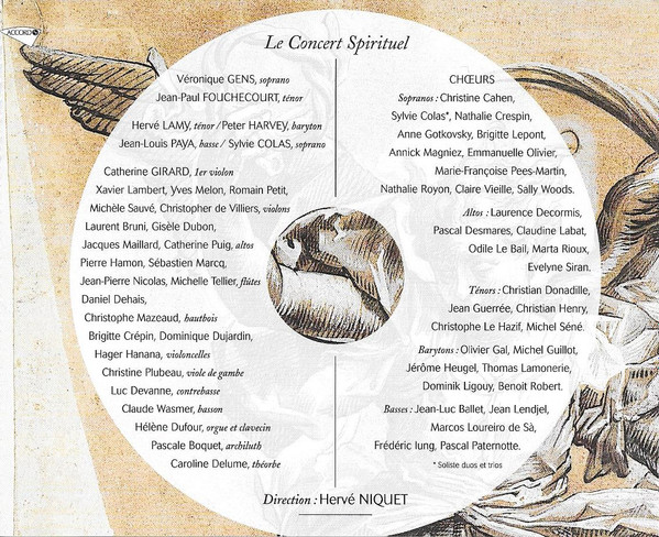 ladda ner album Jean Gilles, Le Concert Spirituel, Hervé Niquet - Requiem Motet Beatus Quem Elegisti