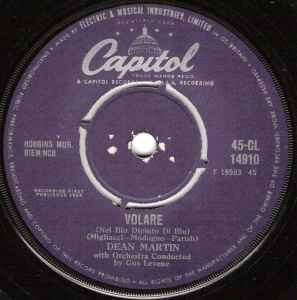 Dean Martin – Volare (Nel Blu Dipinto Di Blu) (1958, Vinyl) - Discogs