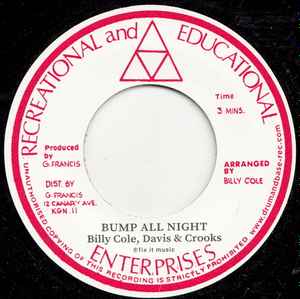 Bump All Night / Woman - Billy Cole, Davis & Crooks
