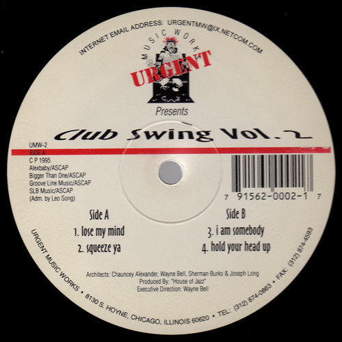 House Of Jazz – Club Swing Vol. 2 (1995, Vinyl) - Discogs