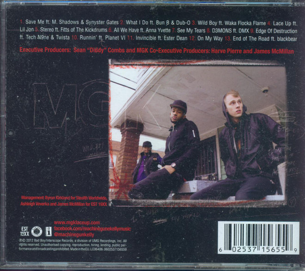 MGK – Lace Up (2012, CD) - Discogs