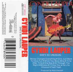Cyndi Lauper – She's So Unusual (1983, Dolby, Cassette) - Discogs