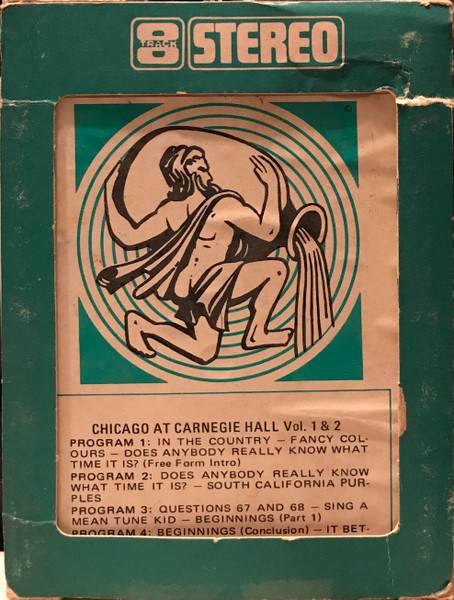 Chicago – Chicago At Carnegie Hall - Volumes I And II (1971