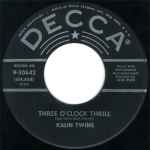 Cover of Three O'Clock Thrill / When, 1958-05-12, Vinyl
