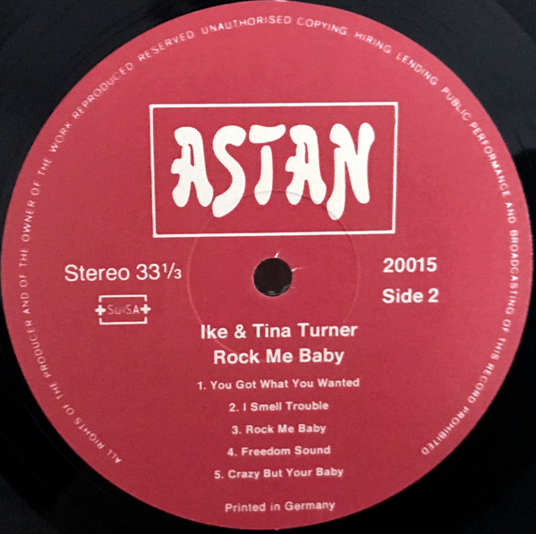 descargar álbum Ike & Tina Turner - Rock Me Baby A Collectors Choice