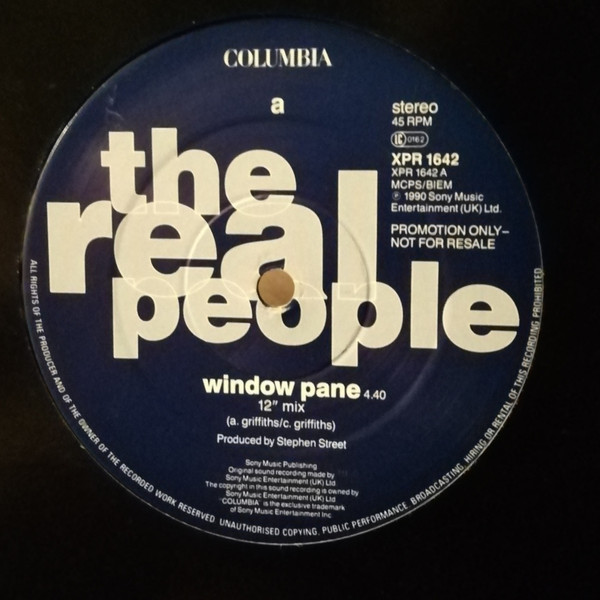 The Real People - Window Pane | Releases | Discogs