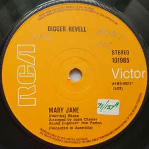Digger Revell - Mary Jane album cover