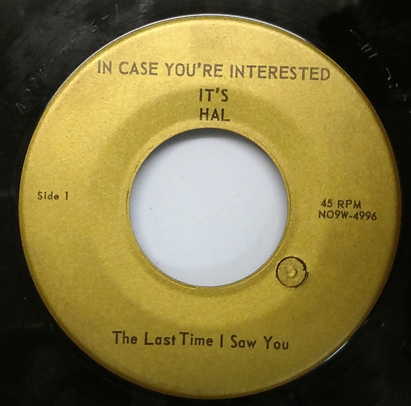 descargar álbum In Case You're Interested It's Hal - The Last Time I Saw You Sweet Georgia Brown