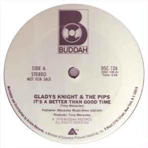 Gladys Knight And The Pips - It's A Better Than Good Time album cover