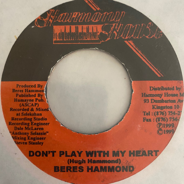 Beres Hammond – Don't Play With My Heart (1999, Vinyl) - Discogs