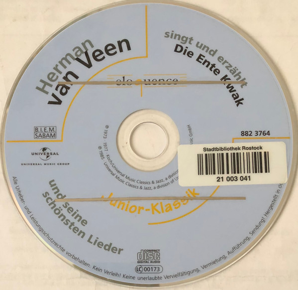 descargar álbum Herman van Veen - Die Ente Kwak