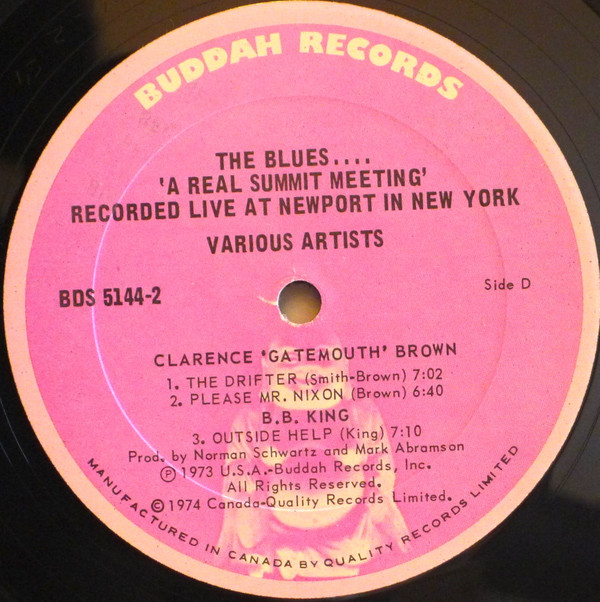 Various - The Blues... "A Real Summit Meeting" | Buddah Records (BDS 5144-2) - 8