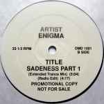 Cover of Sadeness Part 1, 1990, Vinyl