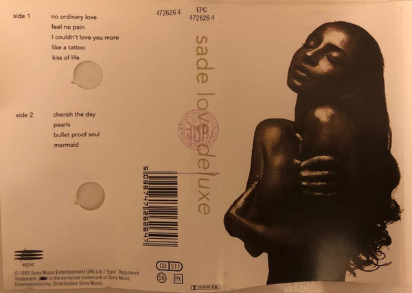 Sade – Love Deluxe (1992, Cassette) - Discogs