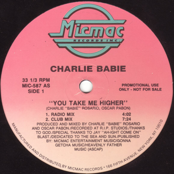 ladda ner album Charlie Babie - You Take Me Higher